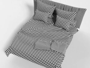 bed from bart collection of alf 3D Model