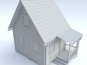 wooden house 7 3D Model
