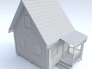 wooden house 7 3D Model