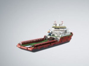 kvp multi purpose offshore vessel Modelo 3D