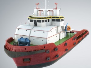 kvp multi purpose offshore vessel Modelo 3D