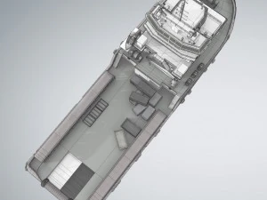 kvp multi purpose offshore vessel 3D Model