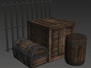 containers pack 3D Model