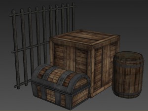 containers pack 3D Модель