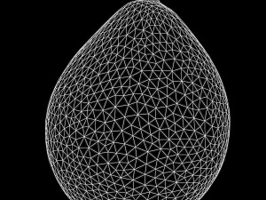 realistic yellow pear 2 3D Model
