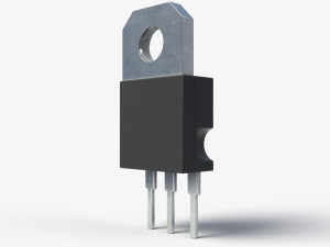 2k pbr textured transistor model 2 3D Модель