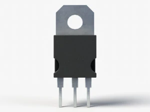 2k pbr textured transistor model 2 3D Model