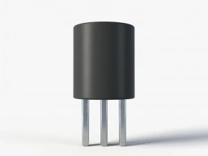 2k pbr textured transistor model 3 3D Model