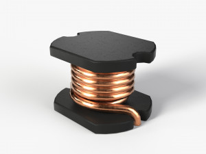 2k pbr textured inductor 3D Model