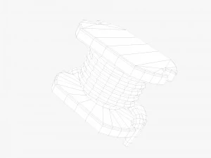 2k pbr textured inductor 3D Model