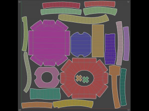 2k pbr textured inductor 3D Model