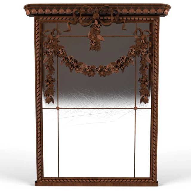mirror classical 3D Model .c4d .max .obj .3ds .fbx .stl .blend 