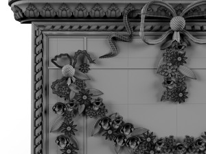 mirror classical Model 3D
