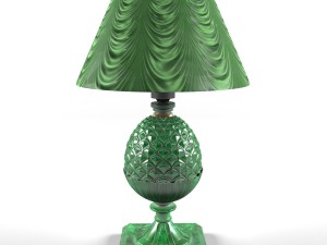 malachite lamp table 3Dモデル