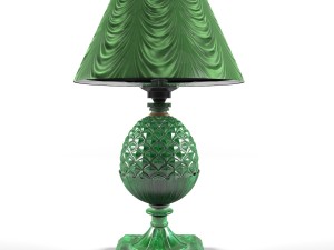 malachite lamp table 3D Model