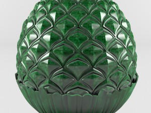 malachite lamp table 3D Model