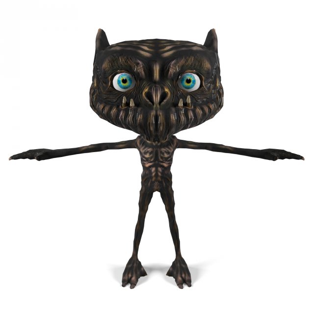chudik 3D Model .c4d .max .obj .3ds .fbx .stl .blend 