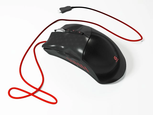 computer mouse 3D Model .c4d .max .obj .3ds .fbx .stl .blend 