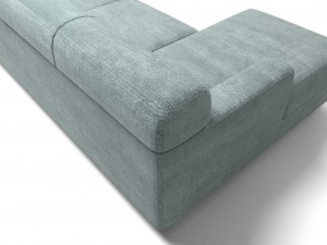 velvet fabric sofa Model 3D