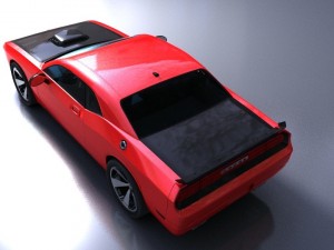dodge challenger srt10 3D Model