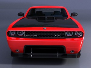 dodge challenger srt10 3D Model