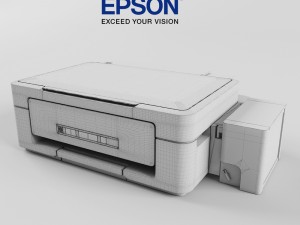 printer epson l355 3Dモデル