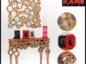 kare lokomotive console mirrordecor-accessories 3D Model