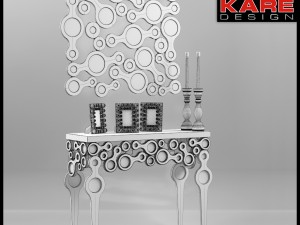 kare lokomotive console mirrordecor-accessories 3D Model