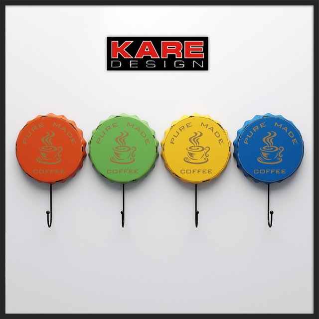 hanger kare coat rack capsule77720 3D Model .c4d .max .obj .3ds .fbx .stl .blend 