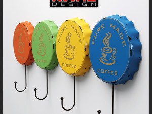 hanger kare coat rack capsule77720 3D Model