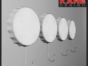hanger kare coat rack capsule77720 3D Model