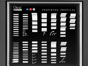 collection of ceiling moldings orac decor 85 prof 3D मॉडल