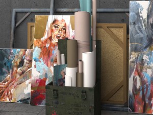 a set of decorative elements 3D Модель