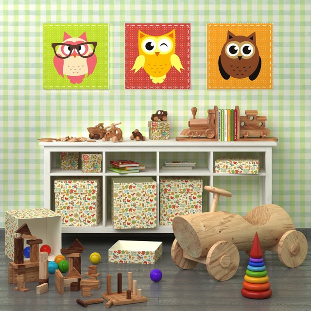 decorative set for child 3D Model .c4d .max .obj .3ds .fbx .stl .blend 
