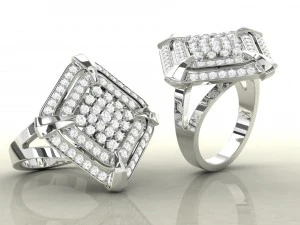 梅尔环 3D 打印模型