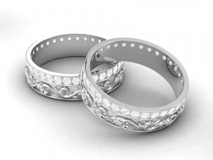 cincin pita Model Cetak 3D