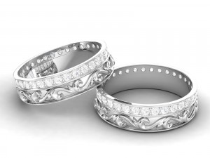 band ring 3D-printmodel