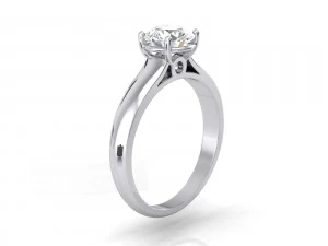 diamond ring 3D Print Model