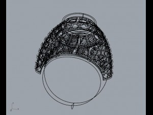 mens ruby ring 3D Print Model