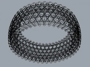 pave ring 3D Model