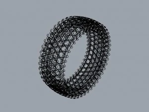 pave ring 3D Model