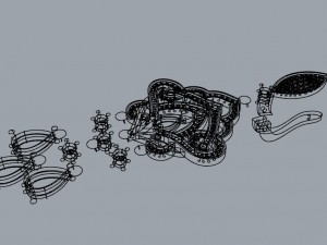 old fashioned ring Modelo de impresión 3D