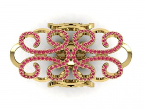 pattern ring Model Cetak 3D