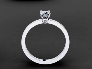 engagement ring model 005 3D Print Model