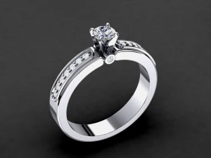 обручка модель 007 3D Принт Модель