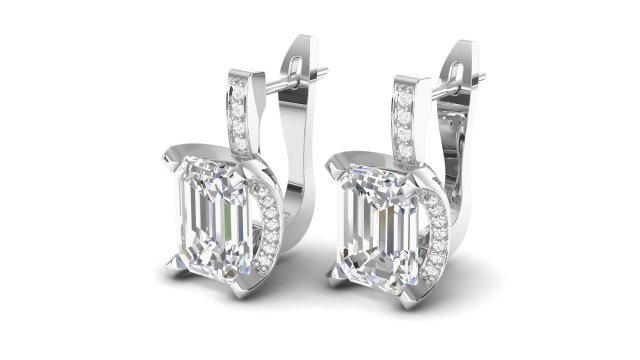 earring 10x8 Modello di stampa 3D .c4d .max .obj .3ds .fbx .stl .blend 