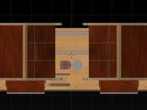 pequena casa de madeira Modelo 3D