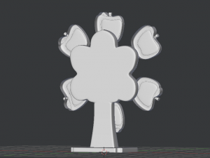 pictures frame animated Modelo 3D