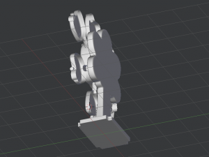 pictures frame animated Modelo 3D