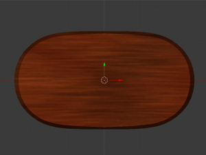 woden table 3D Model